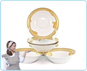 B639 Lily Mangkuk Mie 7 inch